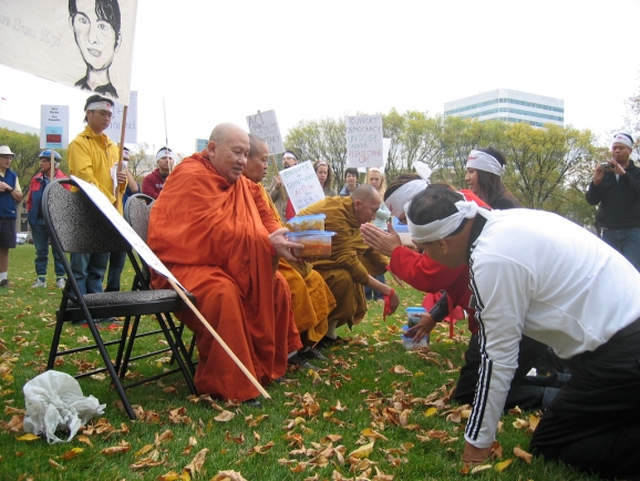 Protest for Burma by Aiden Enns Protest for Burma